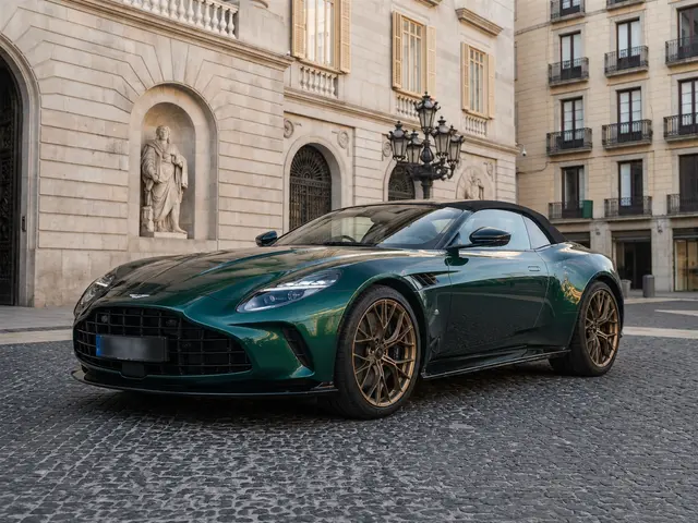 Aston Martin Vantage V8 Spider 2026 — Rome Luxury Car Rental, Roma