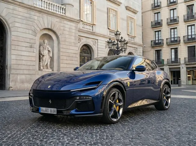 Ferrari Purosangue 2024 — Rome Luxury Car Rental, Roma