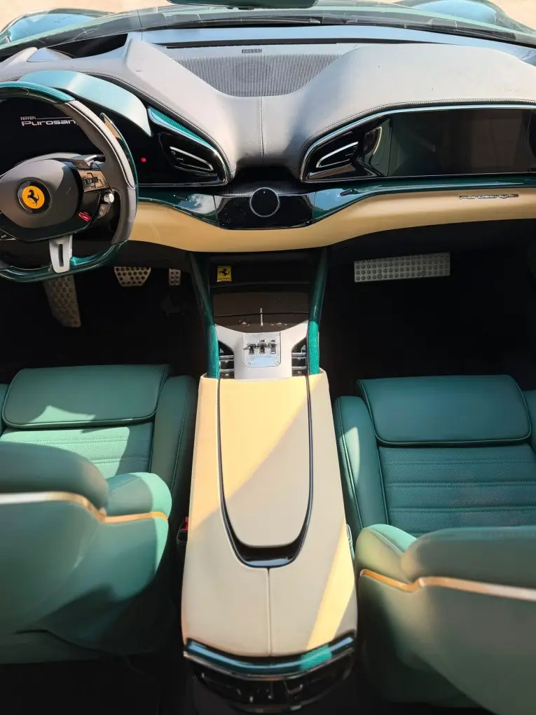 Ferrari Purosangue Atelier 2025, esterno — Rome Luxury Car Rental, Roma. La Ferrari Purosangue Atelier 2026 porta nel noleggio romano un'interpretazione della…