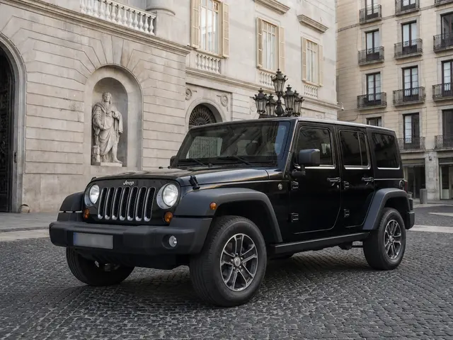 Jeep Wrangler 2025 — Rome Luxury Car Rental, Rome