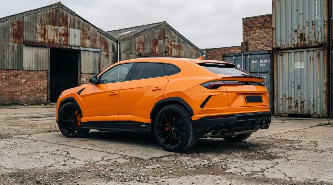 Lamborghini Urus S 2024, front view — Rome Luxury Car Rental, Rome. Six hundred sixty-six horses for the Amalfi coast road