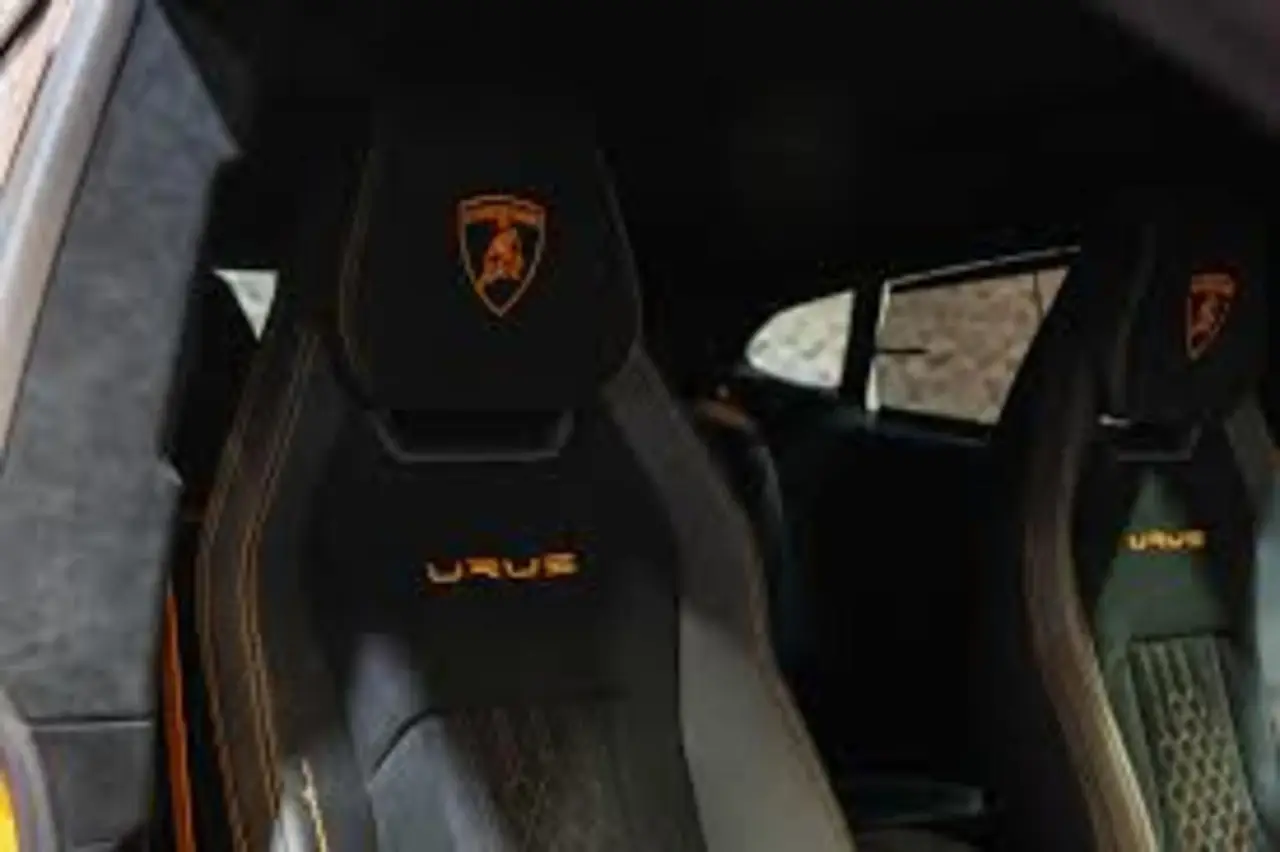 Lamborghini Urus S 2024, rear view — Rome Luxury Car Rental, Rome. Six hundred sixty-six horses for the Amalfi coast road