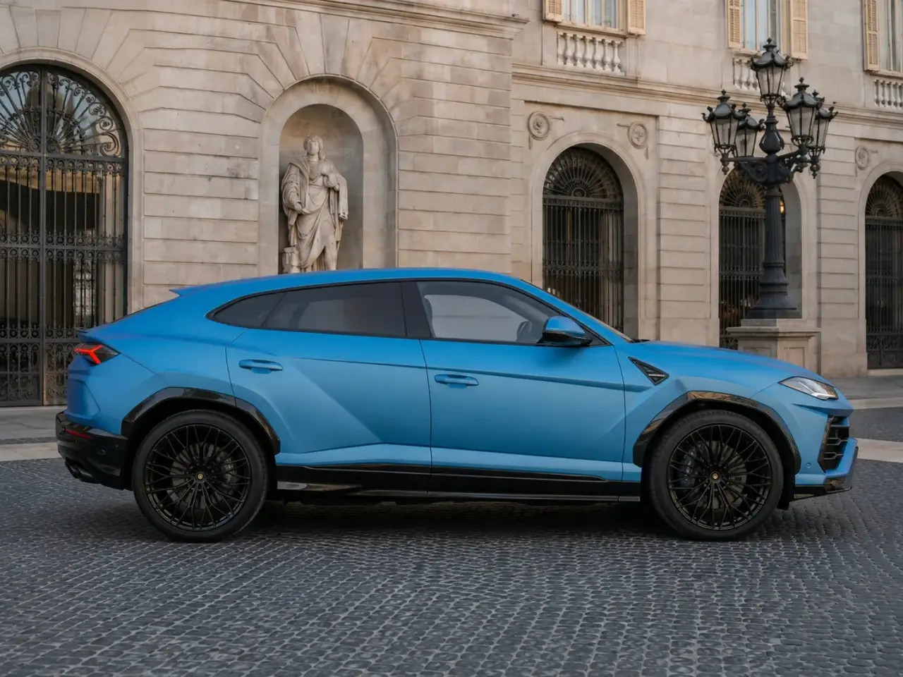 Lamborghini Urus SE 2025, vista posteriore — Rome Luxury Car Rental, Roma. Il Lamborghini Urus SE porta la logica del V12 in un corpo da SUV: 800 CV distribuiti con…