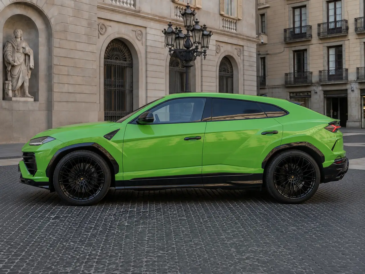 Lamborghini Urus SE 2026, esterno — Rome Luxury Car Rental, Roma. Il Lamborghini Urus SE 2026 porta all'estremo l'idea di SUV sportivo: 800 CV distribuiti…