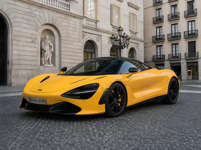 McLaren 720S Spider 2022 — Rome Luxury Car Rental, Rome