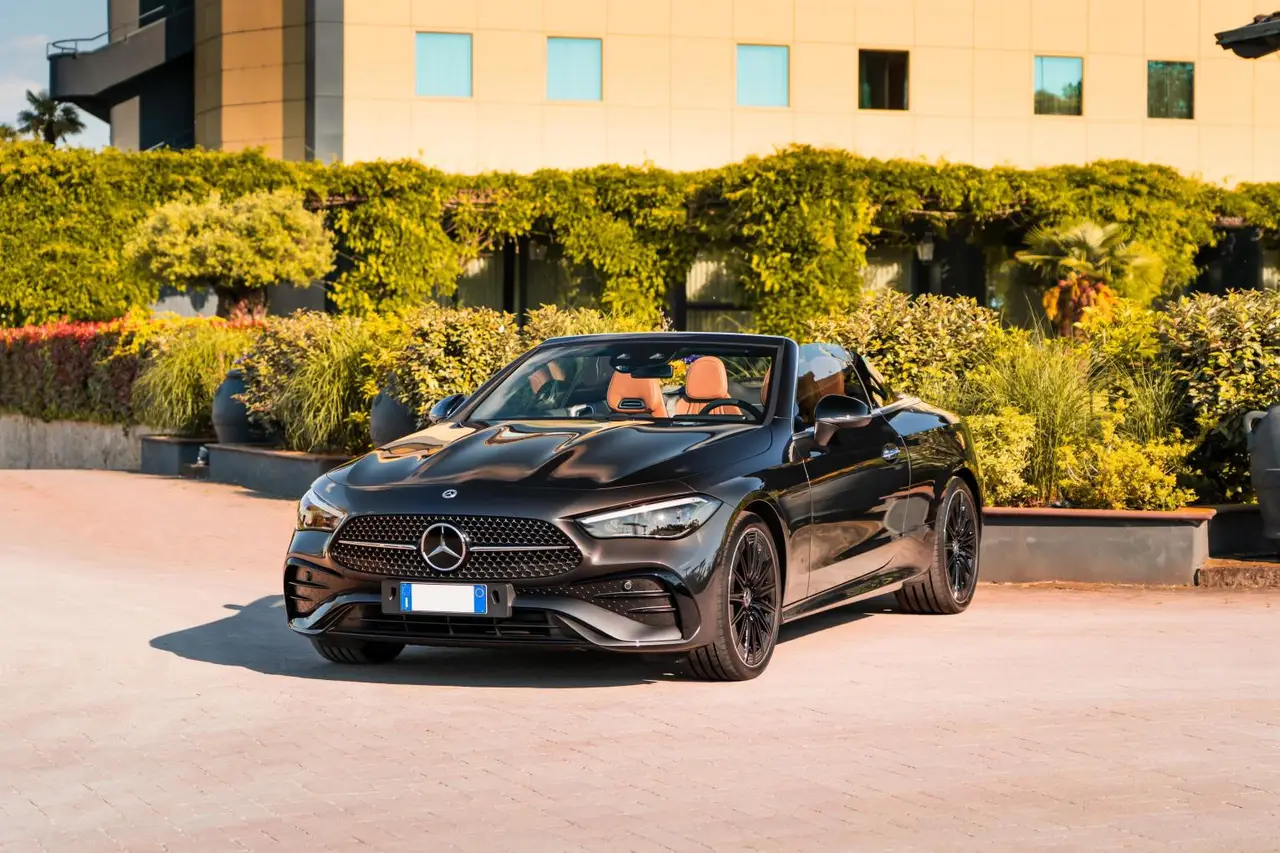 Mercedes Benz CLE 300 Cabriolet AMG Premium 2025, dashboard — Rome Luxury Car Rental, Rome. The 2025 Mercedes Benz CLE 300 Cabriolet AMG Premium delivers 258 hp with the composed,…