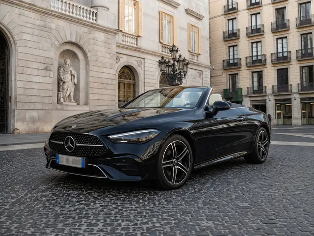 Mercedes Benz CLE Cabrio 2025 — Rome Luxury Car Rental, Roma