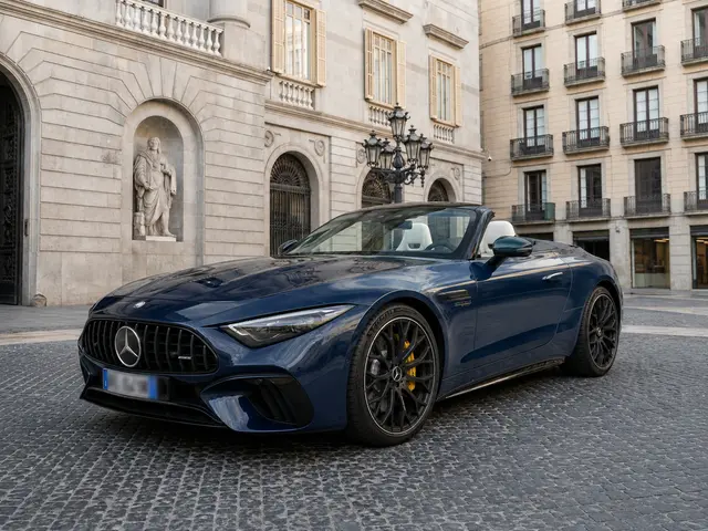 Mercedes Benz SL 63 AMG 2025 — Rome Luxury Car Rental, Roma