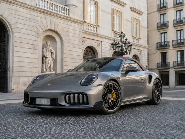 Porsche 911 992 Carrera Turbo S Cabrio 2026 — Rome Luxury Car Rental, Roma