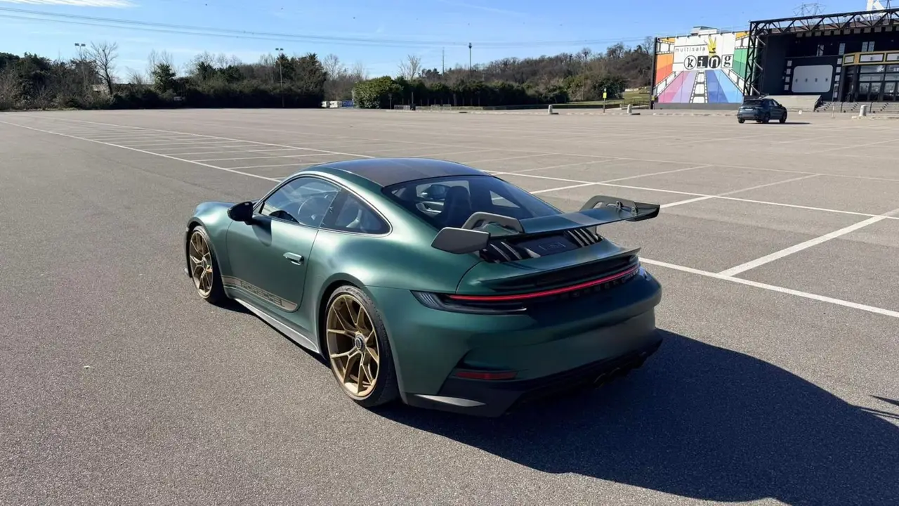Porsche 911 GT3 2026, front view — Rome Luxury Car Rental, Rome. The 2026 Porsche 911 GT3 is built for drivers who want the mechanical honesty of a…