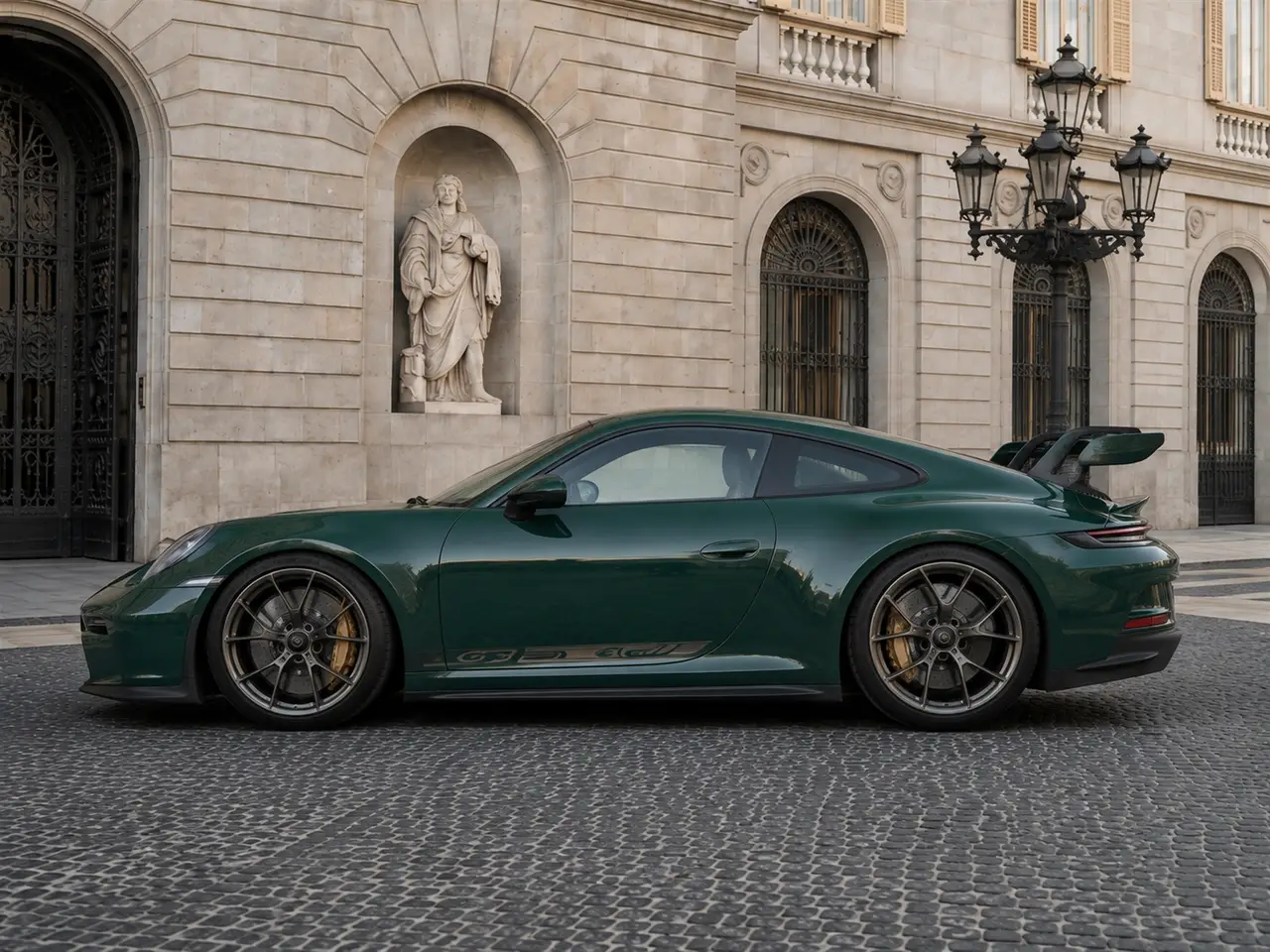 Porsche 911 GT3 2026, exterior — Rome Luxury Car Rental, Rome. The 2026 Porsche 911 GT3 is built for drivers who want the mechanical honesty of a…
