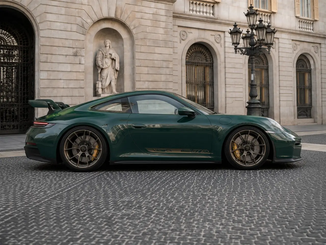Porsche 911 GT3 2026, front view — Rome Luxury Car Rental, Rome. The 2026 Porsche 911 GT3 is built for drivers who want the mechanical honesty of a…