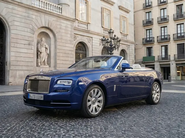 Rolls-Royce Dawn 2022 — Rome Luxury Car Rental, Roma