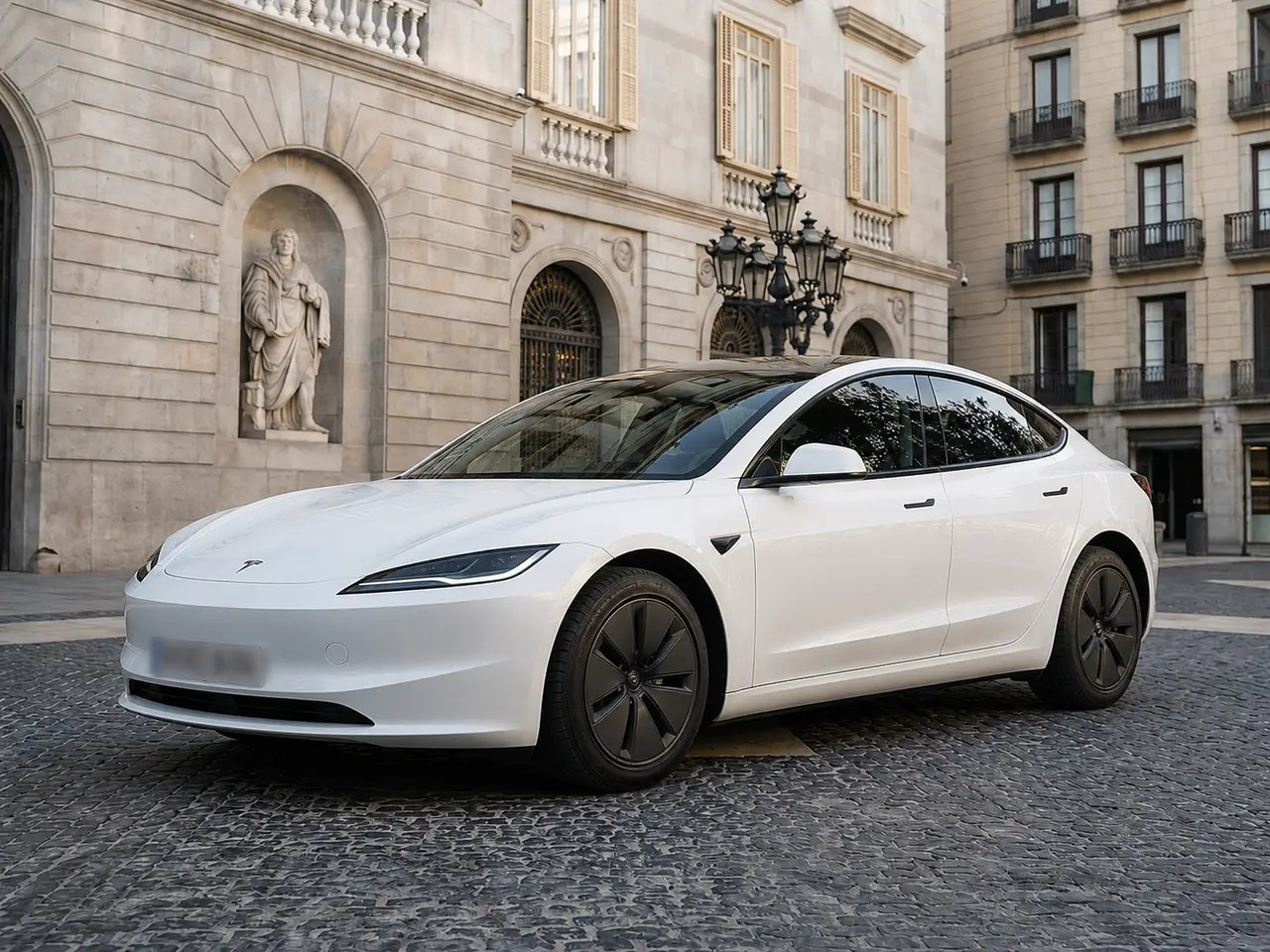 Tesla Model 3 Performance 2026 — Rome Luxury Car Rental, Roma. La Tesla Model 3 Performance 2026 porta a Roma un'idea diversa della velocità: 510 CV…