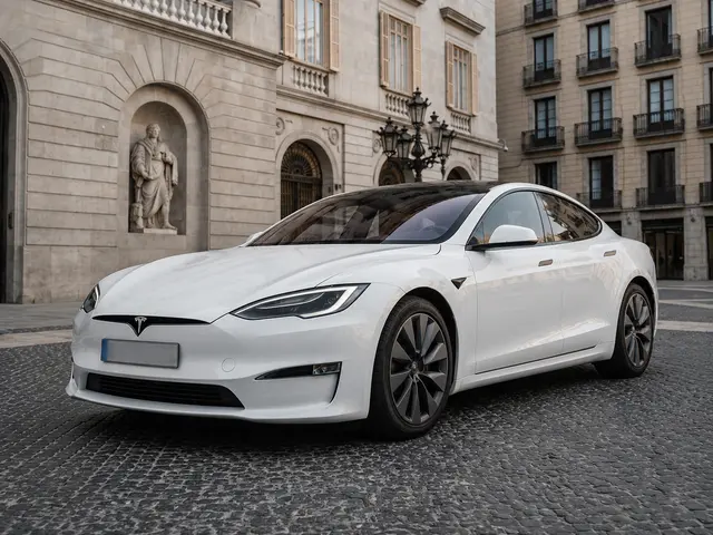 Tesla Model S Plaid 2025 — Rome Luxury Car Rental, Roma